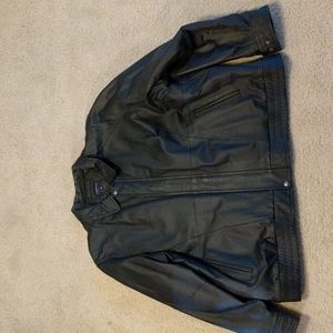 Leather jacket